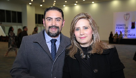  Mauricio Reynoso y Aida Leiva.