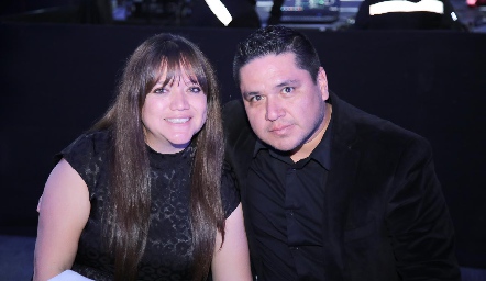  Hugo Pérez y Maribel Cortez.