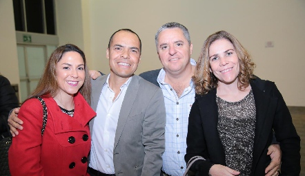  Mari Carmen Díaz, Gerardo Calzada, Juan Malo y Ada Azcona.