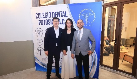  Dr. Daniel Arguelles,  Estela Yáñez y Cesar Garrigós.
