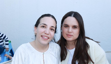  Sofía Torres y Maite Soberón.