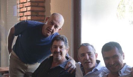  Miguel Abud, Dagoberto Castillo, Gerardo Valle y Héctor de la Rosa.