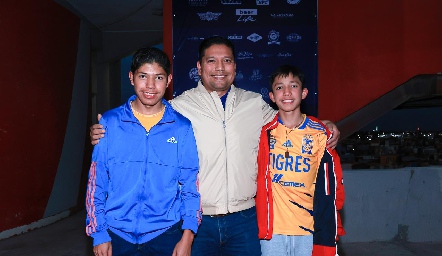  Jesús Patricio Espinoza, Jesús Espinoza y Marco Tadeo.