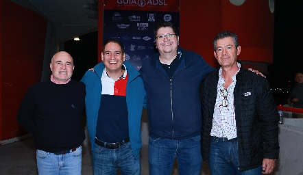  Tomás Alcalde, Alejandro Portillo, Darío Álvarez y Antonio Mendizábal.
