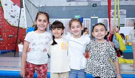  Inés Del Valle, Renata Cordero, María Inés Zamanillo y Renata Gutiérrez.