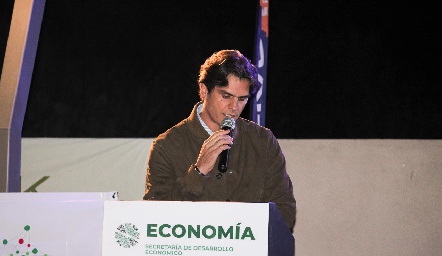  Juan Carlos Valladares, Secretario de Ecomonía del Estado de San Luis Potosí.