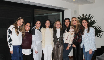 Claudia Rodríguez, Ilse Lázaro, Yolanda Aguillón, Laura Lavín, Bárbara Paredes, Claudia Hermosillo y Pily Castañón.
