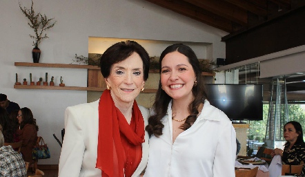  Lucía Dibildox y Fernanda Noyola.