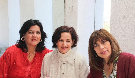  Cynthia Sánchez, Laura Barrios y Erika Torres.