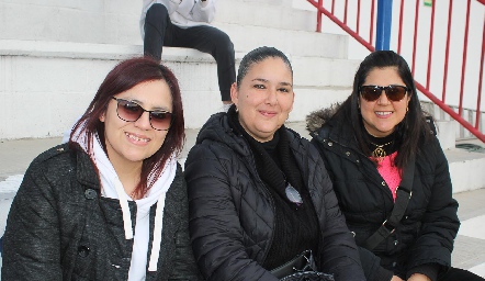  Ingrid Guillen, María Fernanda Rico y Karla Hernández.