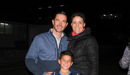  Marifer Bernal, Santi Bluntzer y Christian Bluntzer.