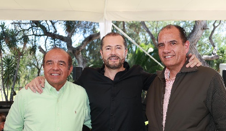  Heriberto Aguirre, Armando Trujillo y Francisco Rojas.