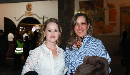  Elizabeth Heinze y Alejandra Garfias.