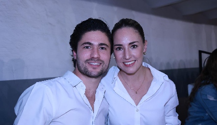  Pollo Acevedo y María Paula Hernández.