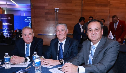  Alejandro Mancilla, Eduardo Rueda y Eduardo Kasis.