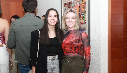  Valentina Gameros y Mariana Álvarez.