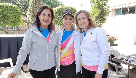  Gabriela Chevaile, Sandra Correa y Marlú Mendizábal.