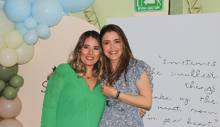  Cristina Kasis y María José Hernández.