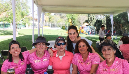  Marcela Gutiérrez, Paulina Vivanco, Claudia Diez Infante, Mariana González, Ana Laura Villarreal y Ana Laura Azcárraga