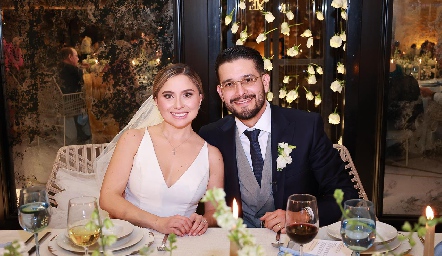  Margot Uría y Héctor Álvarez ya son esposos.