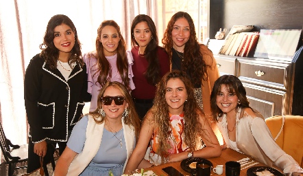  Sandra Ávila, Fer Paredes, Mariana Cerda, Mariana Naya, Alis González, Andrea González y Maritza Pérez.
