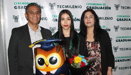  Miguel Ángel Ovalle, Xiadani Ovalle, Ada Toscano.