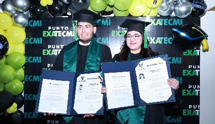  Iván Eduardo Calderón y Brenda Guadalupe Mora.