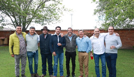  Eduardo y Manuel Zacarías, Jaime y Alejandro Ascanio, Gerardo y Galo Galván, Eduardo y Toño Nieto.
