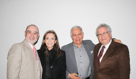  Gylmar Mariel, Elena Gaviño, Federico Ayala y Miguel Mendoza.