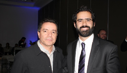  Jorge Ramos y Néstor Garza.