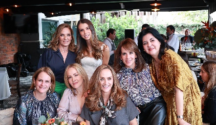  Claudia Díaz Infante, Isa Gaviño, Rocío Gómez, Claudia del Pozo, Laura del Villar, Martha del Río y Cynthia Sánchez.