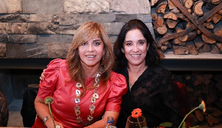  Florencia Soberanis y Lorena Díaz Infante.
