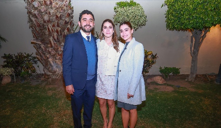  Alfonso Jerez, Cristi Jerez y Susana de Luna.