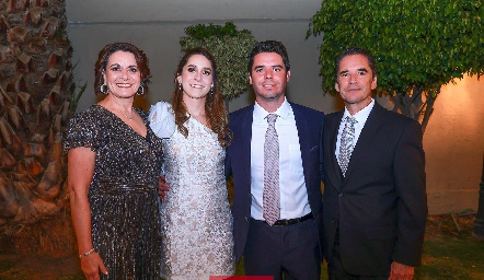  Guadalupe Bárcena, Cristi Jerez, Miguel Álvarez Bárcena y Miguel Álvarez.