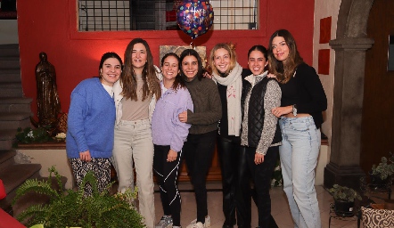  Catalina Esper, Ana Paula González, Ana Lucía Esparza, Ilse Lázaro, María José López, Natalia Navarro y María José Macías.