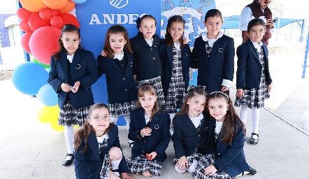  Alumnas de Primero de Primaria del Andes International School.