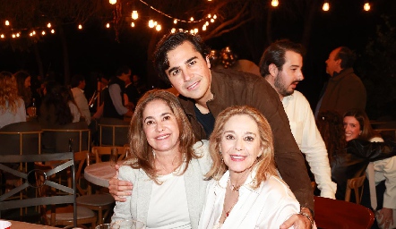  Patricia Gaviño, Javier Gómez y Tayde Gaviño.