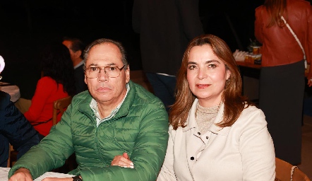  Enrique Morán y Fernanda Lozano.
