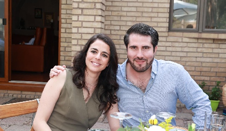  Cristina Andere y Juan Pablo Galán.