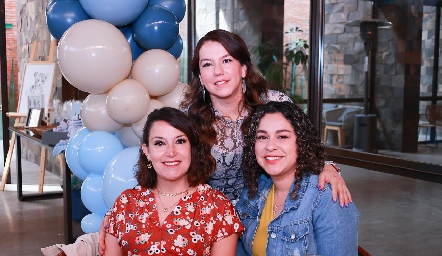  Sofía, Fer y Marcela Jiménez.