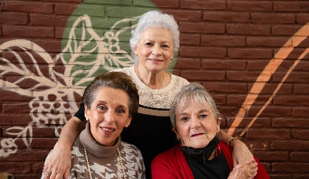  Licha Abella, Tita Carreras y Raquel Bárcena.