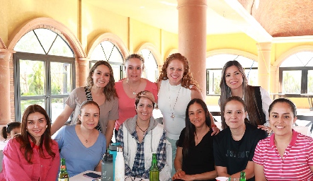  Diana Gutiérrez, Lorena Chávez, Elisa Vilet, Berenice Frausto, Marisol Alfonso, Citlali Rivas, Lorena Lara, Carla Barrera.
