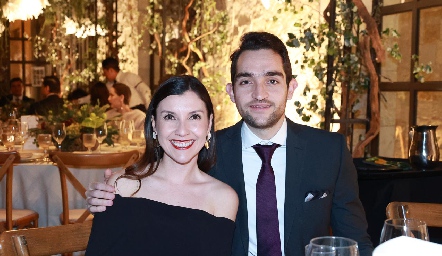  Michelle Durán y Juan de Alba.