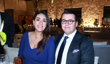  Scarlett Garelli y Gustavo Rodríguez.