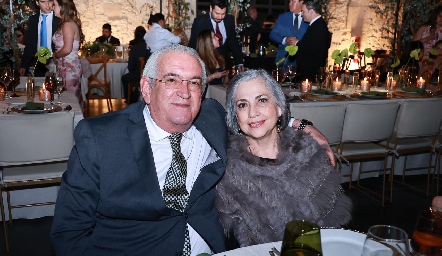  Luis Felipe Mendizábal y Sandra Gaviño.