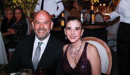  Salvador del Río y Selene Gaviño.