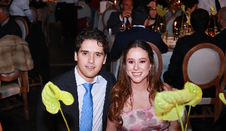  Alejandro Hinojosa y Ana Lucía Esparza.