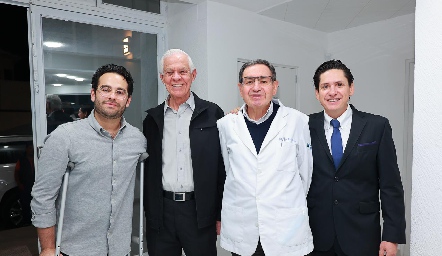  Badrick Hanessian, Jaime Allende, Jesús Rosillo y Jesús Rosillo Jr.