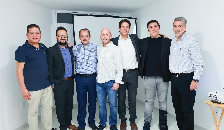  Jorge Carrillo, Luis Aguilar, José de Jesús, Fausto Macías, Ricardo Allende, José Linares y José Luis Leiva.