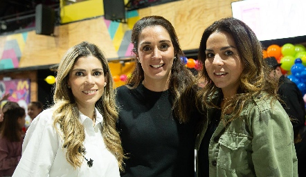  Imelda Martínez, Maricarmen Aldrete y Fer Castillo.